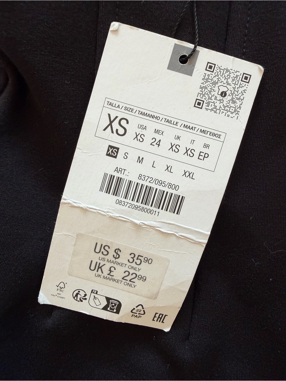 ZARA hi rise leggings - Picture 3 of 4
